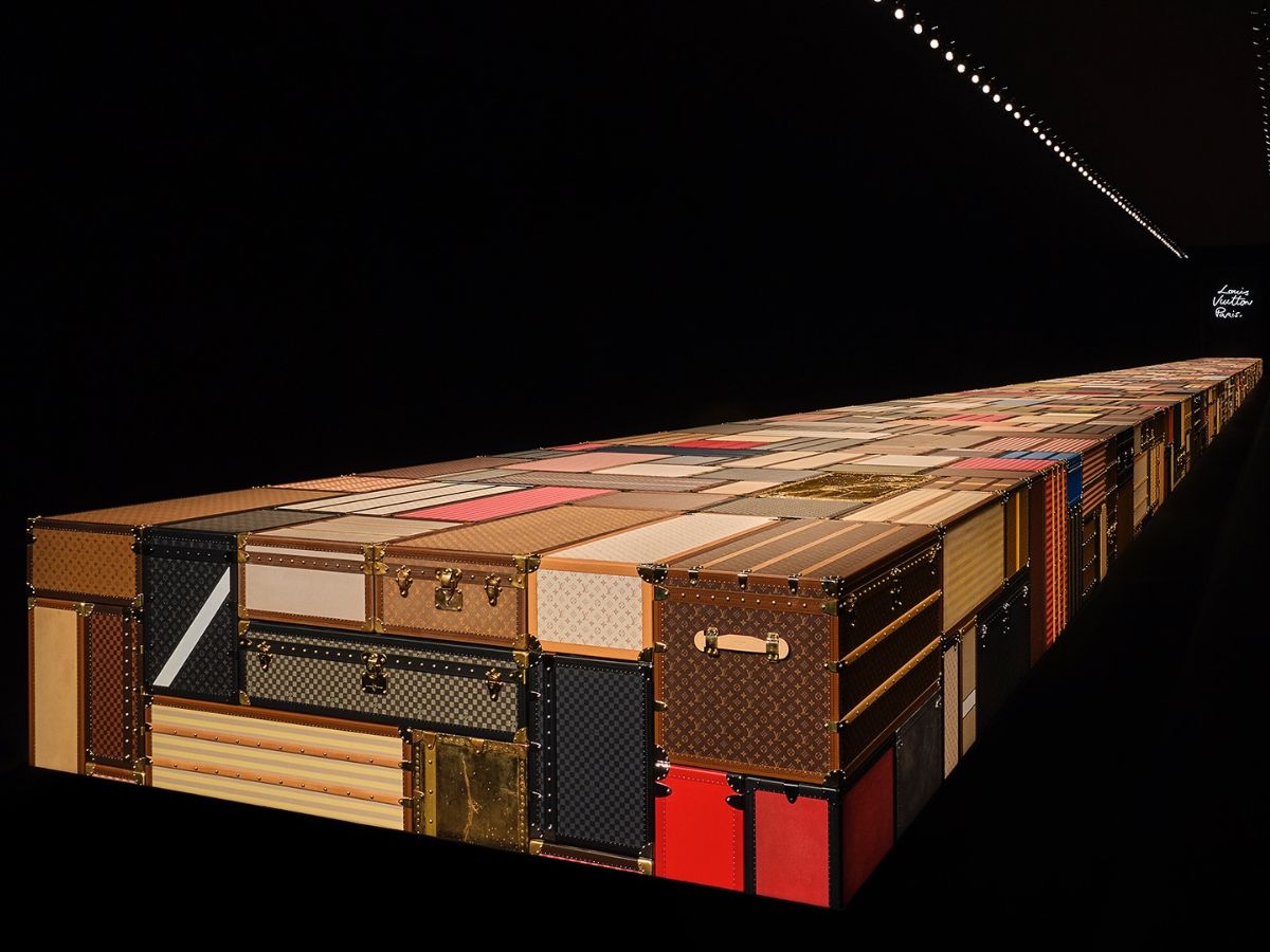 louis Vuitton pe 2025 passerella bauli