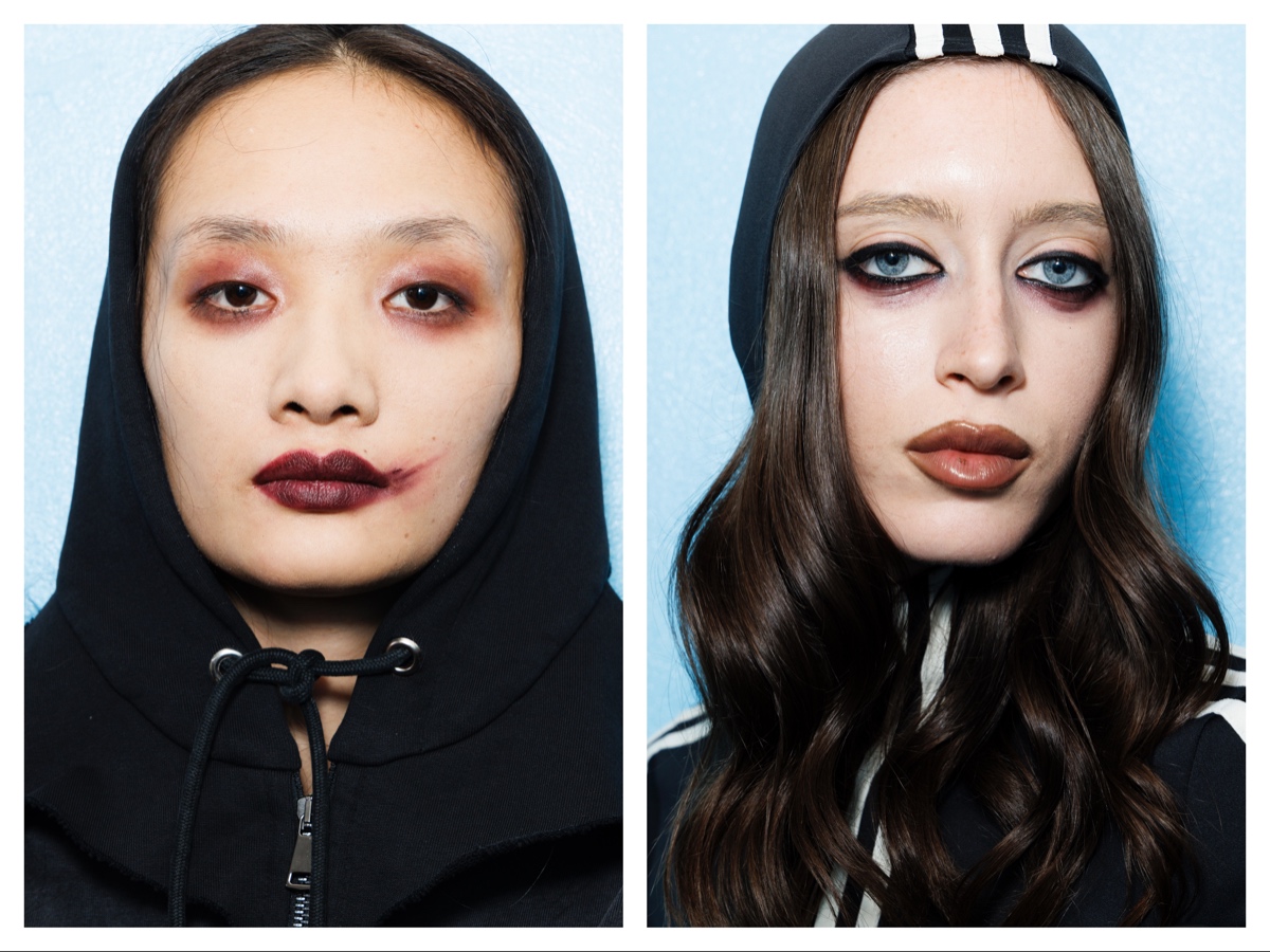 new goth make up tendenza trucco gotico dark autunno inverno 2024 2025 01