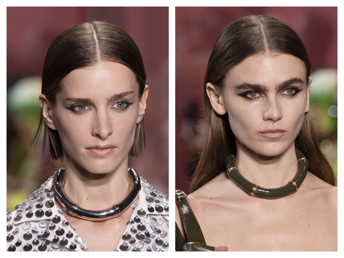 new goth make up tendenza trucco gotico dark autunno inverno 2024 2025 03