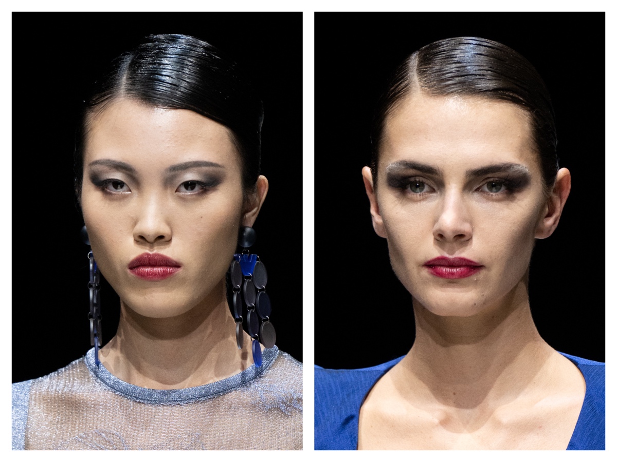 new goth make up tendenza trucco gotico dark autunno inverno 2024 2025 04
