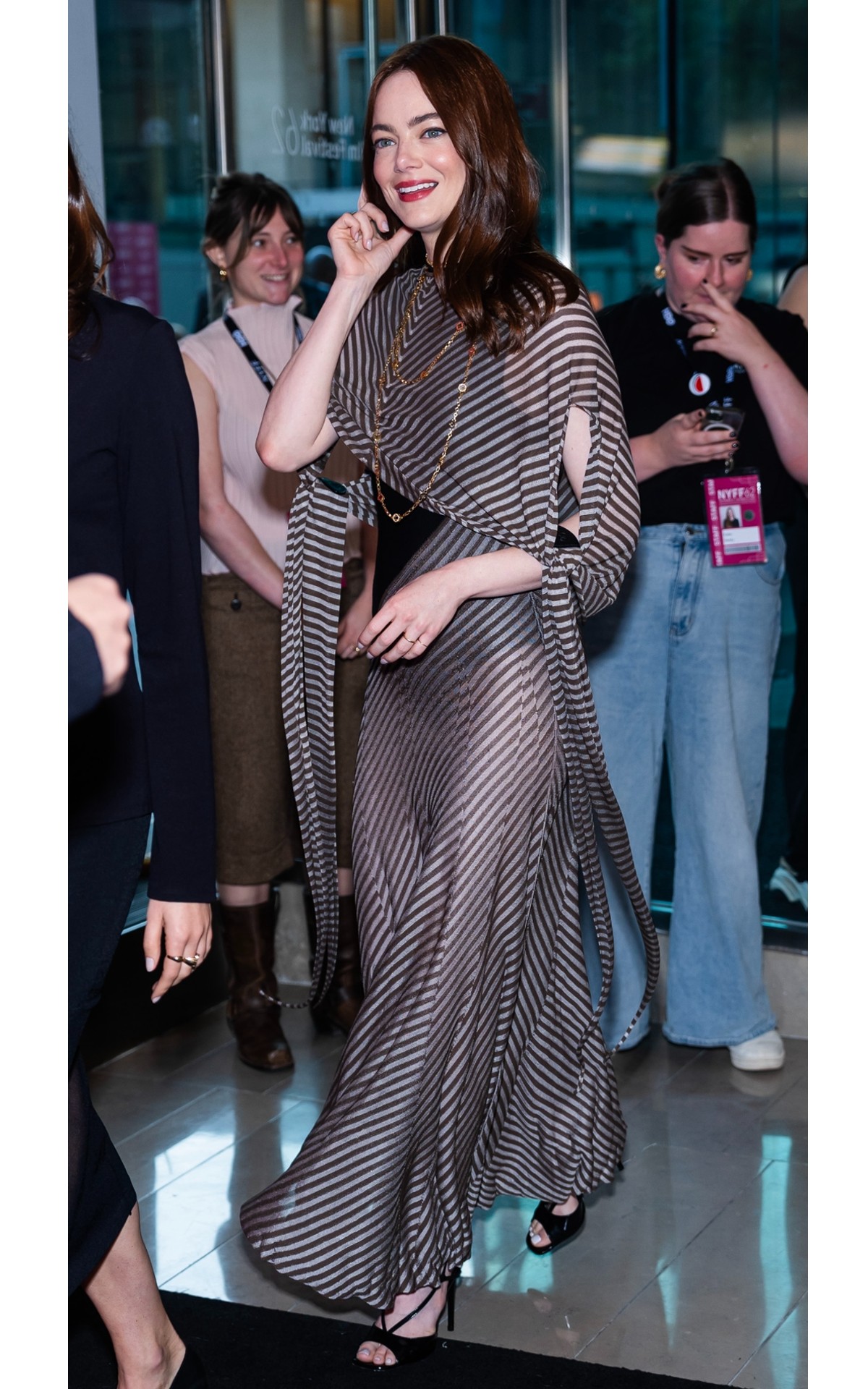 ok EMMA STONE – LOUIS VUITTON – NY FILM FESTIVAL
