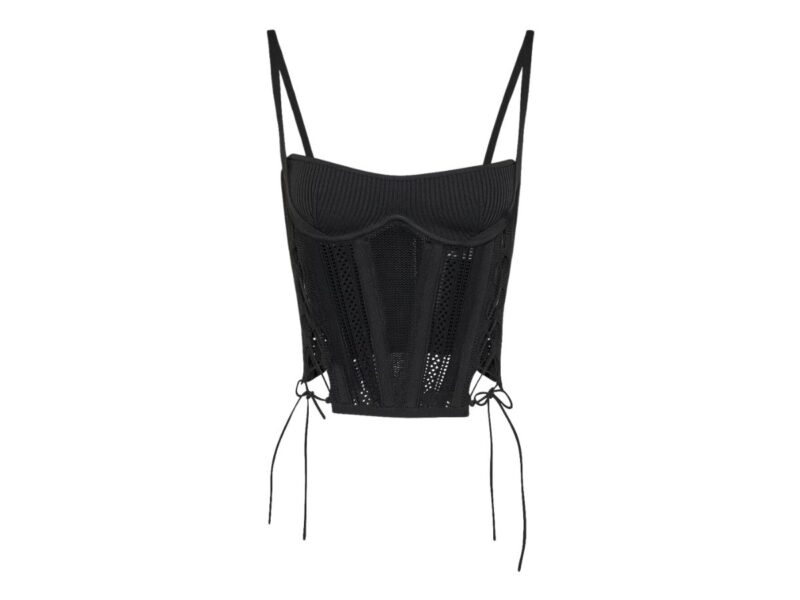 top corsetto in maglia Dion Lee luisaviaroma