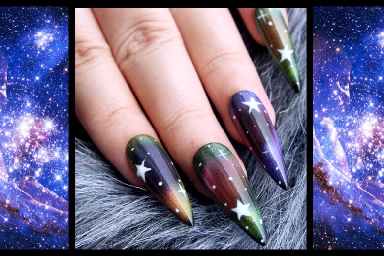 Unghie galassia: le nail art effetto spazio da provare nell’autunno/inverno 2024 2025
