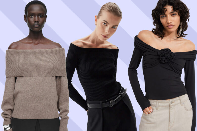 Maglie “off shoulder”: i modelli perfetti da mettere in wishlist