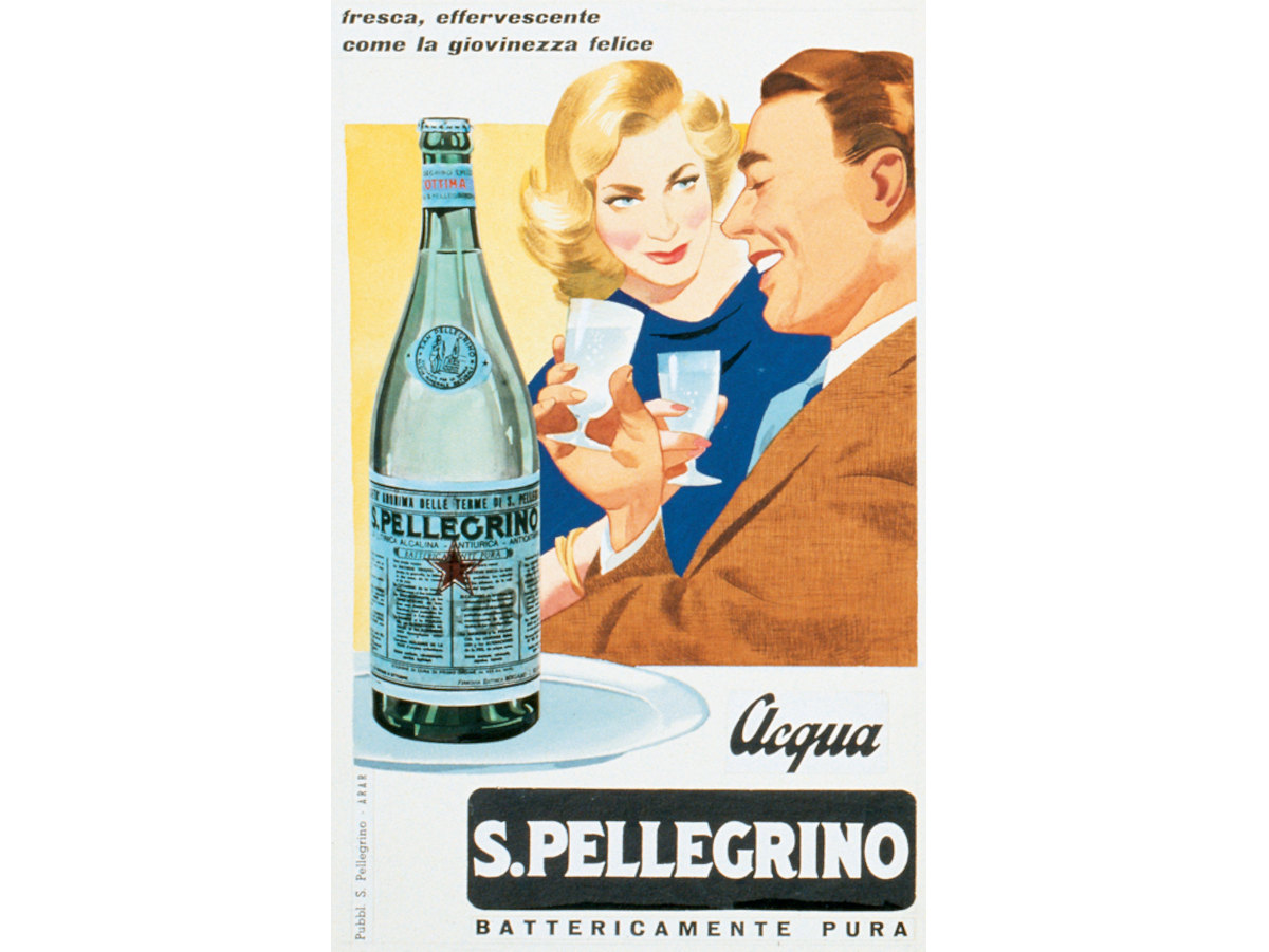 BOZ057 s.pellegrino vintage adv years 50