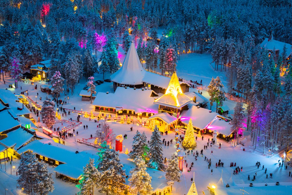Mercatino natale Rovaniemi Lapponia