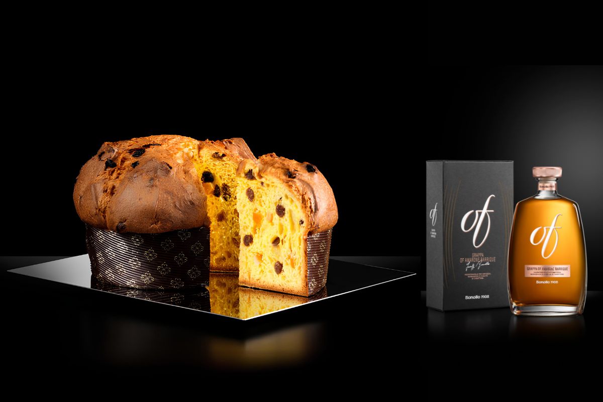 Panettone artigianale Grappa Botolo