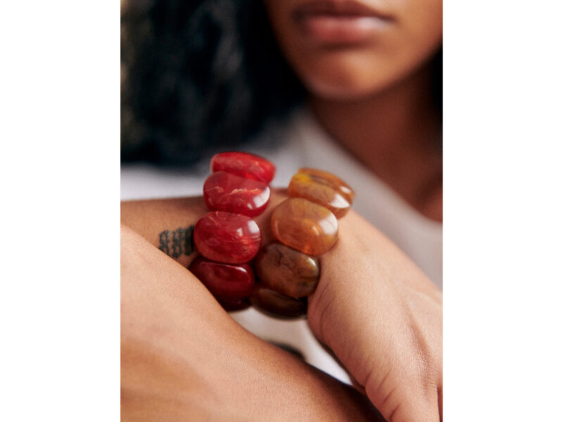 Sézane_Essentiels FW24_Bracelet Amandine Rouge
