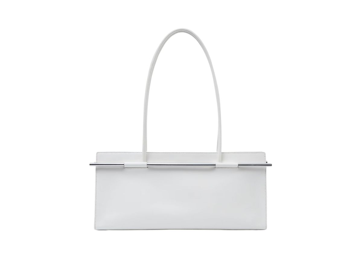 TOTE IN PELLE STRUTTURATA COS