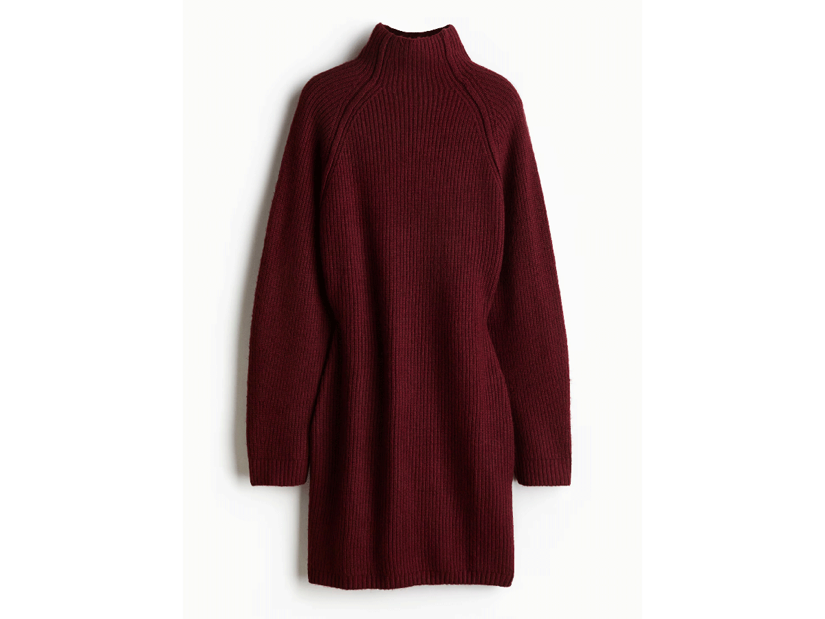 abito-corto-in-maglia-h&M