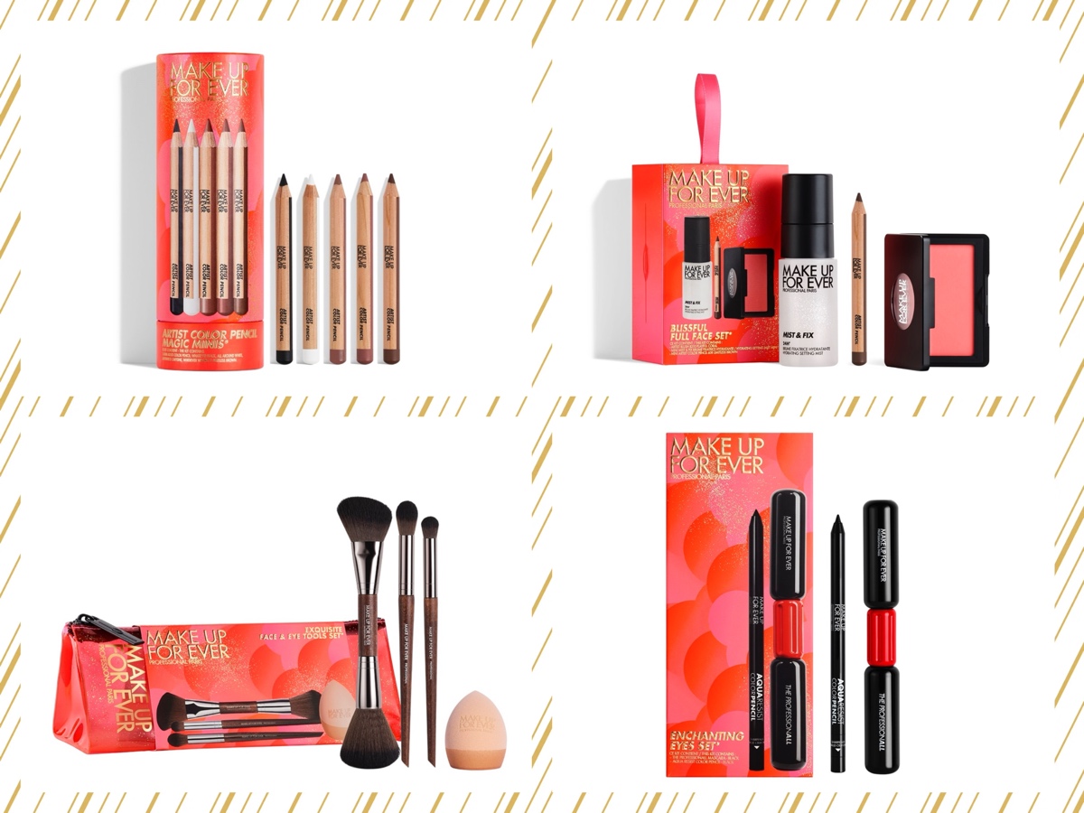 collezioni make up natale 2024 feste trucco idee party regali make up for ever cofanetti sephora