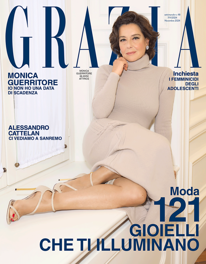 Grazia è in edicola con Monica Guerritore