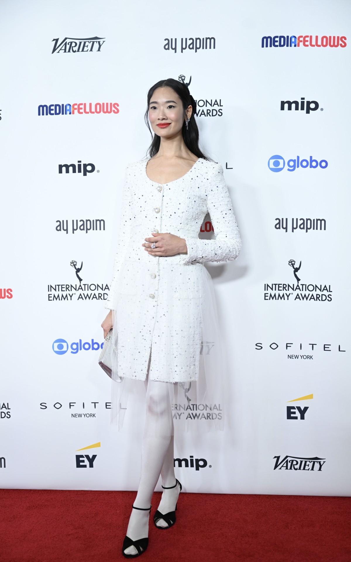 ok _Chutimon Chuengcharoensukying agli Emmy in chanel couture Getty Images