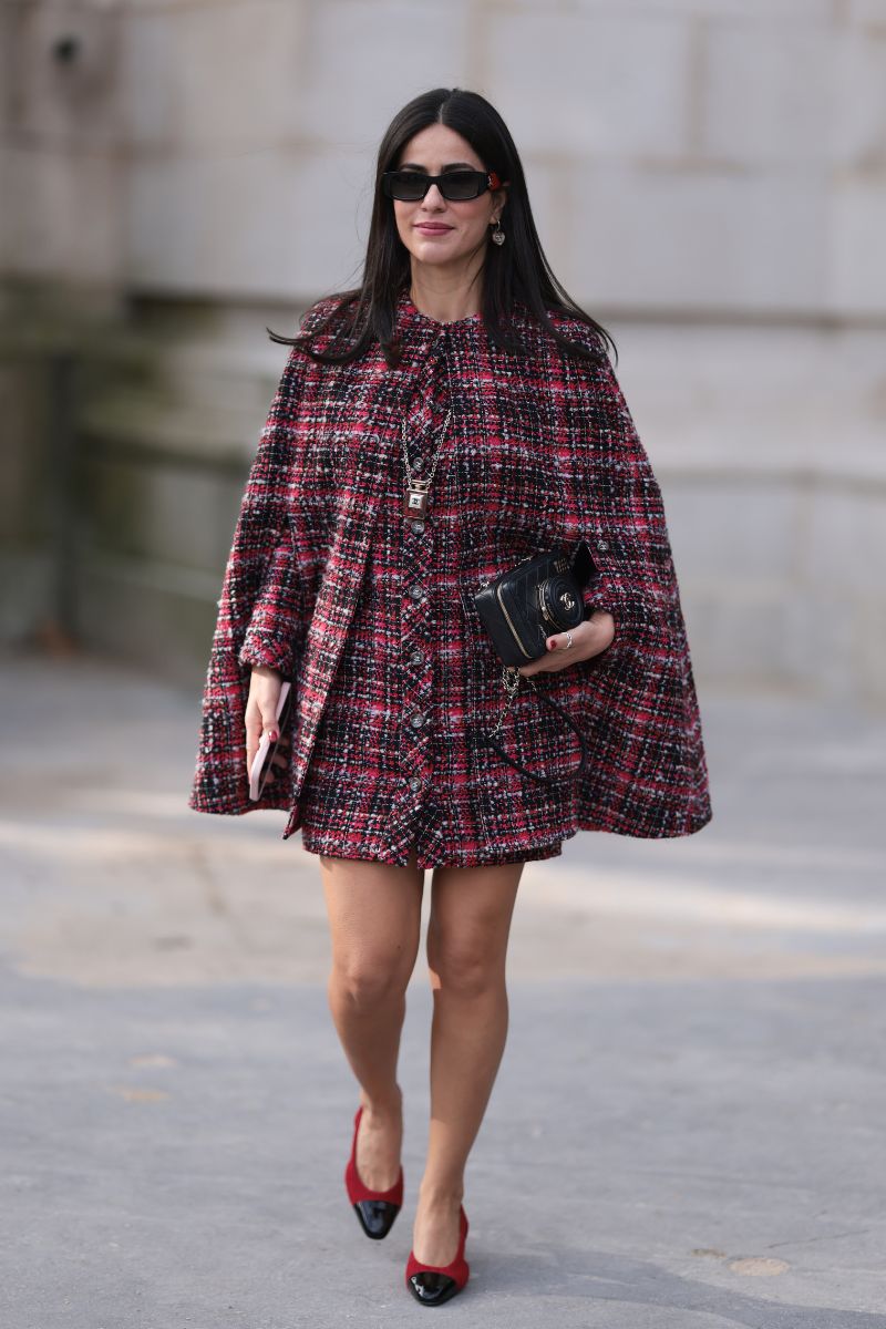 poncho mantella look inverno 11