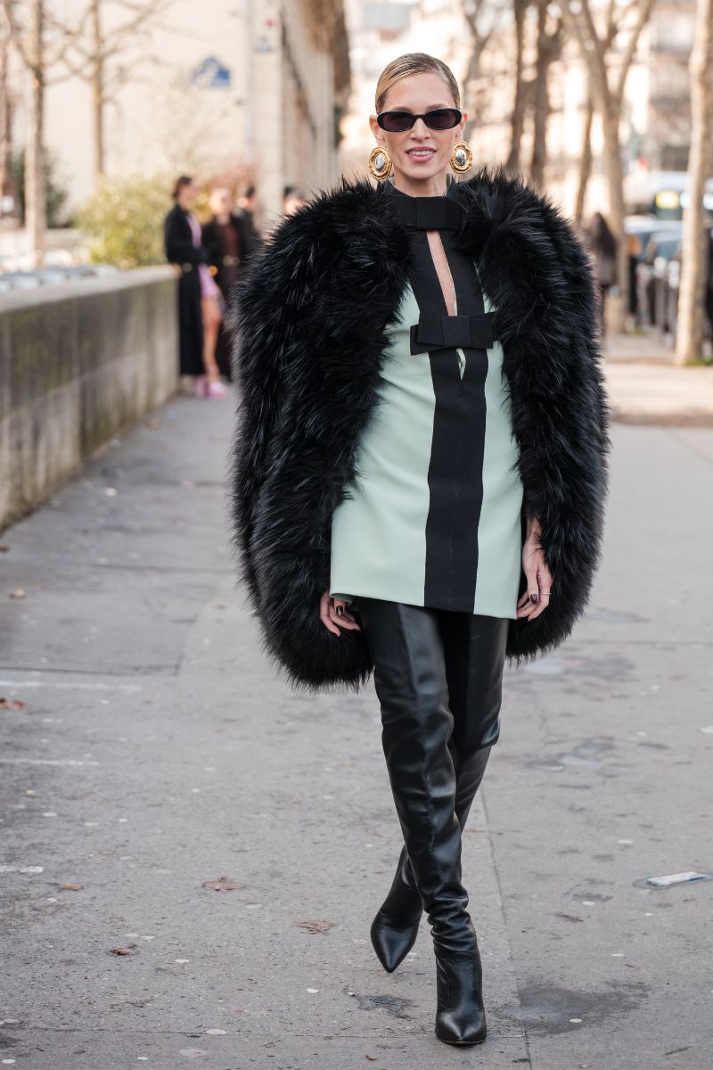 poncho mantella look inverno 12