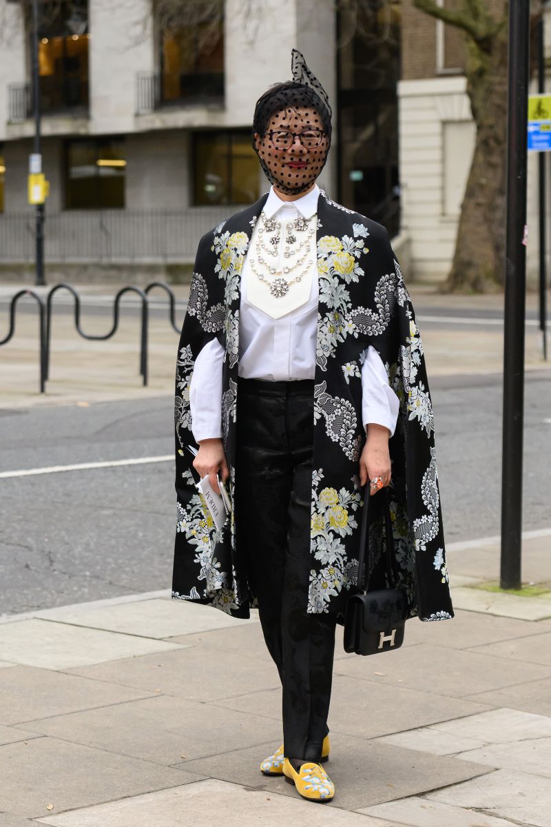 poncho mantella look inverno 5