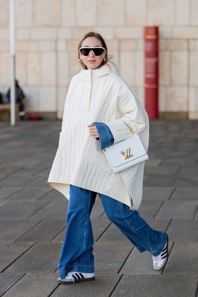 poncho mantella look inverno 9