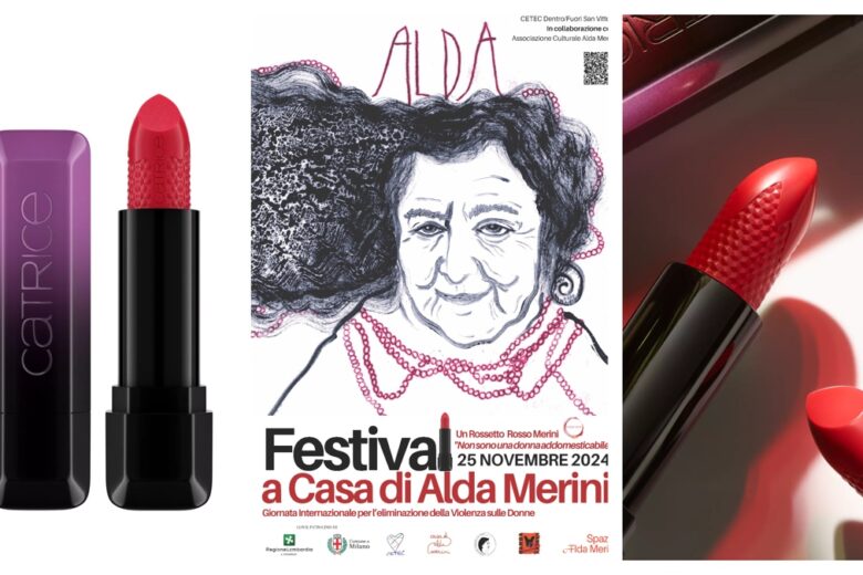 “Un rossetto rosso Merini”: Catrice sostiene le donne vittime di violenza con un evento ispirato dalla poetessa dei Navigli
