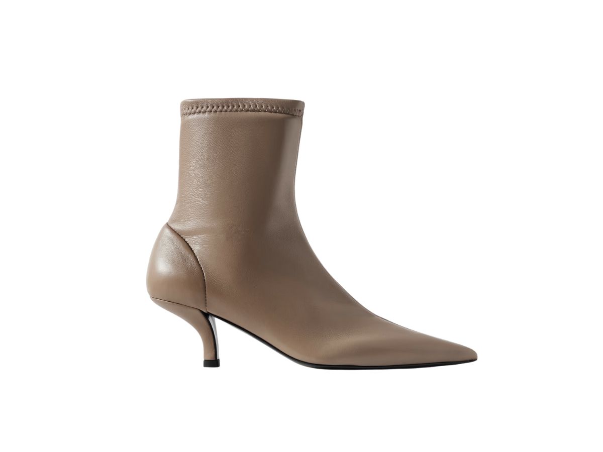 stivaletti in pelle The Heeled Sock toteme
