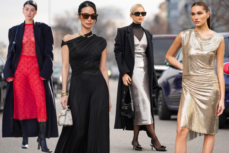 Rosso, nero, oro o argento? Diteci che colore preferite e vi diremo quale vestito indossare per le Feste