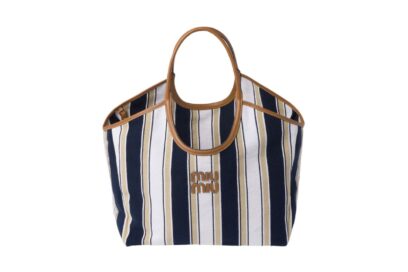 Borsa IVY in tessuto canneté MIU MIU