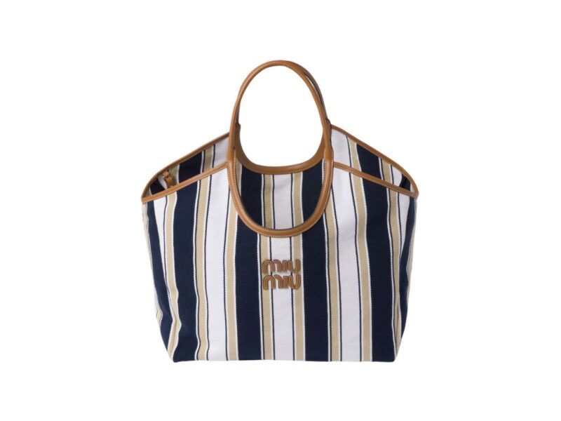 Borsa IVY in tessuto canneté MIU MIU