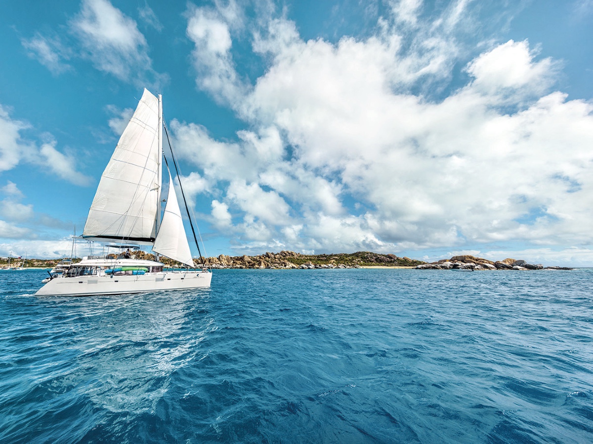 Catamaran at sea – C7A8144-4