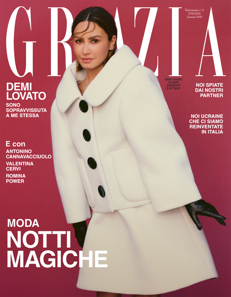 Grazia è in edicola con Demi Lovato