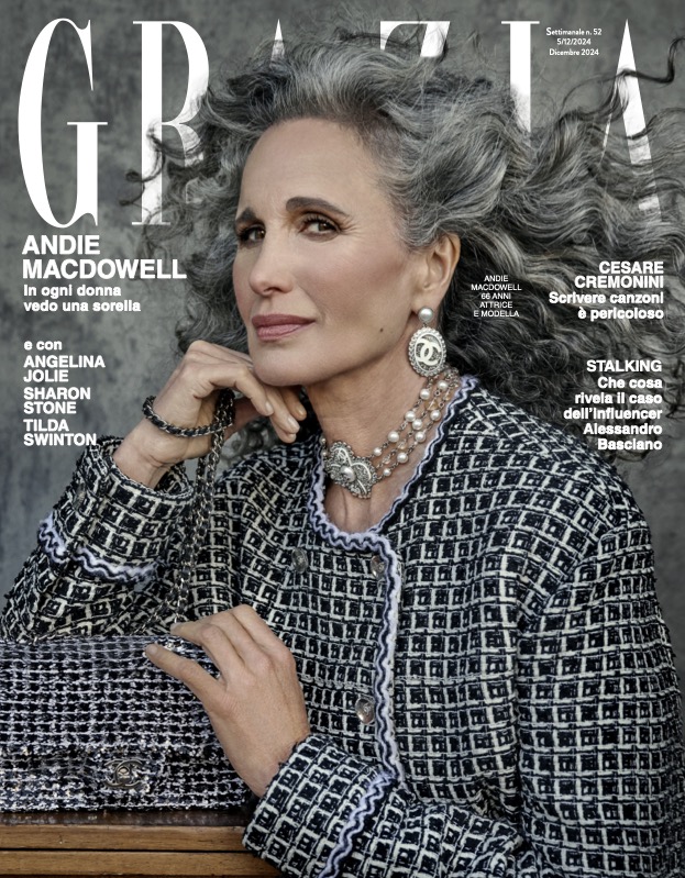 Grazia è in edicola con Andie MacDowell