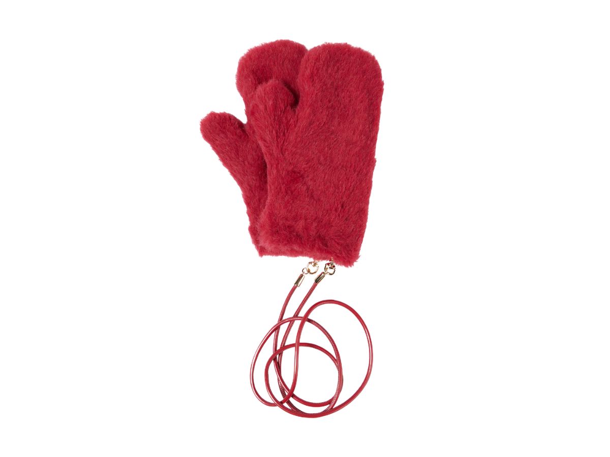 Muffole Ombrato in teddy di lana e seta max mara