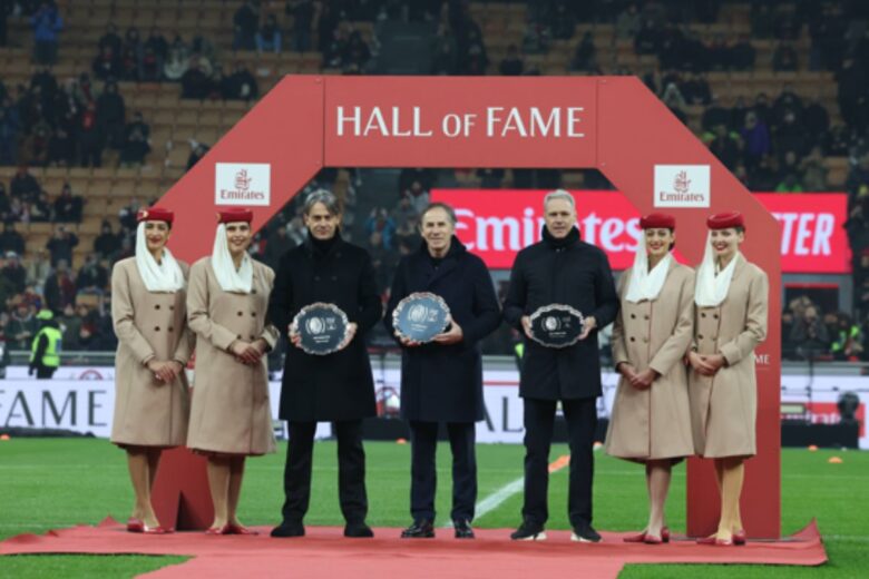 Tiffany & Co. ha creato il trofeo per le leggende della Hall of Fame di AC Milan