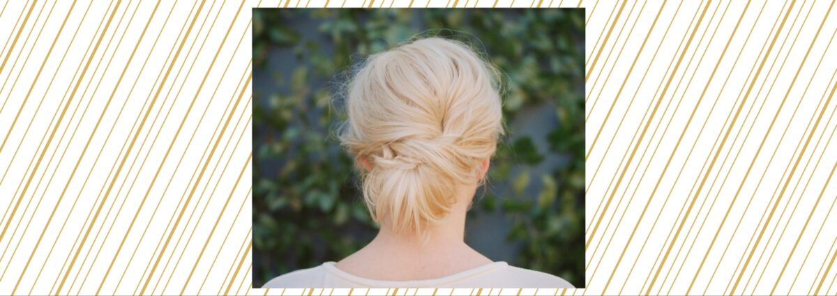 acconciatura capelli french roll raccolto stile anni 90 cover desktop