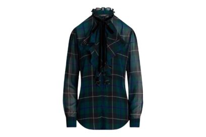 camicia tartan Ralph lauren