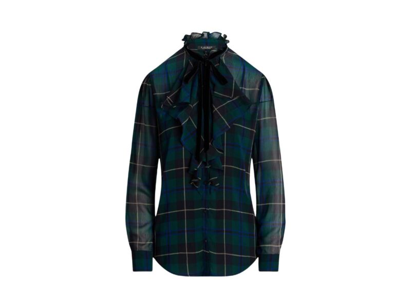 camicia tartan Ralph lauren
