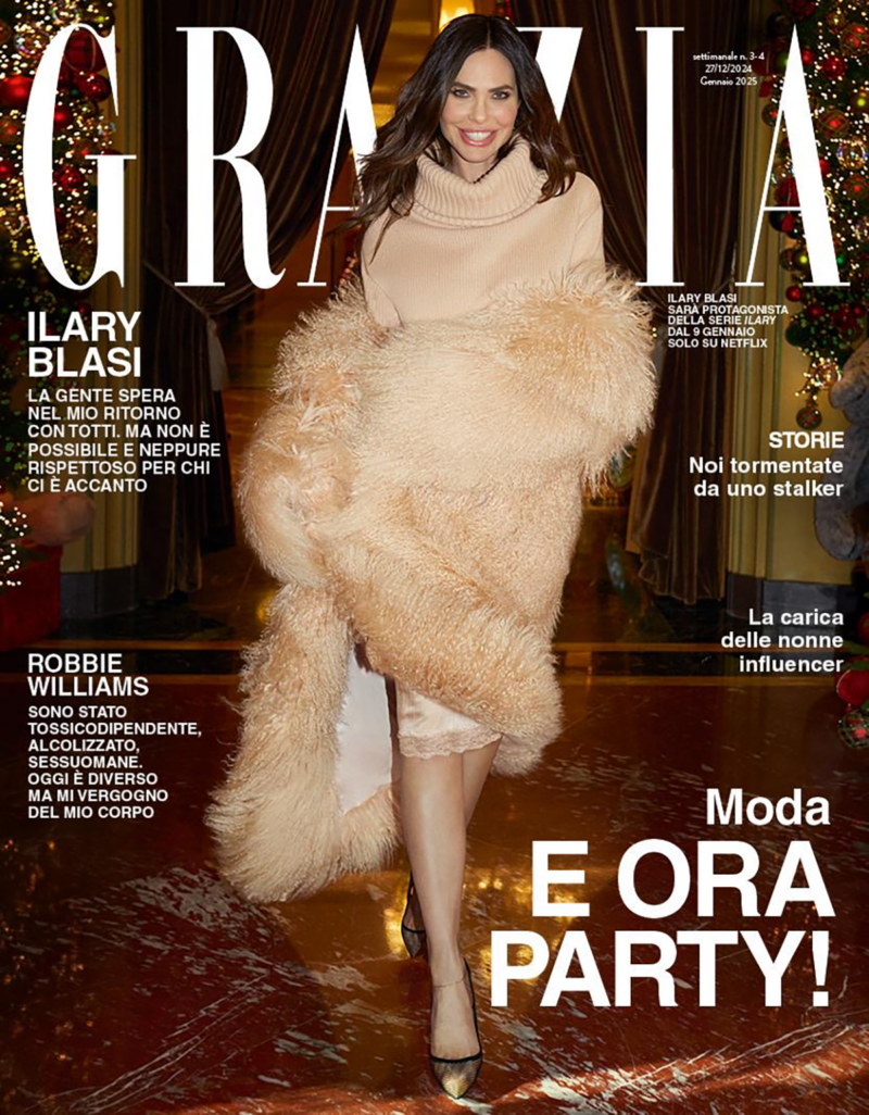 Grazia è in edicola con Ilary Blasi