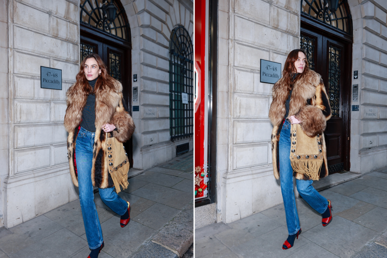 Alexa Chung e il look (di Valentino) che vorremo sfoggiare per tutto l’inverno