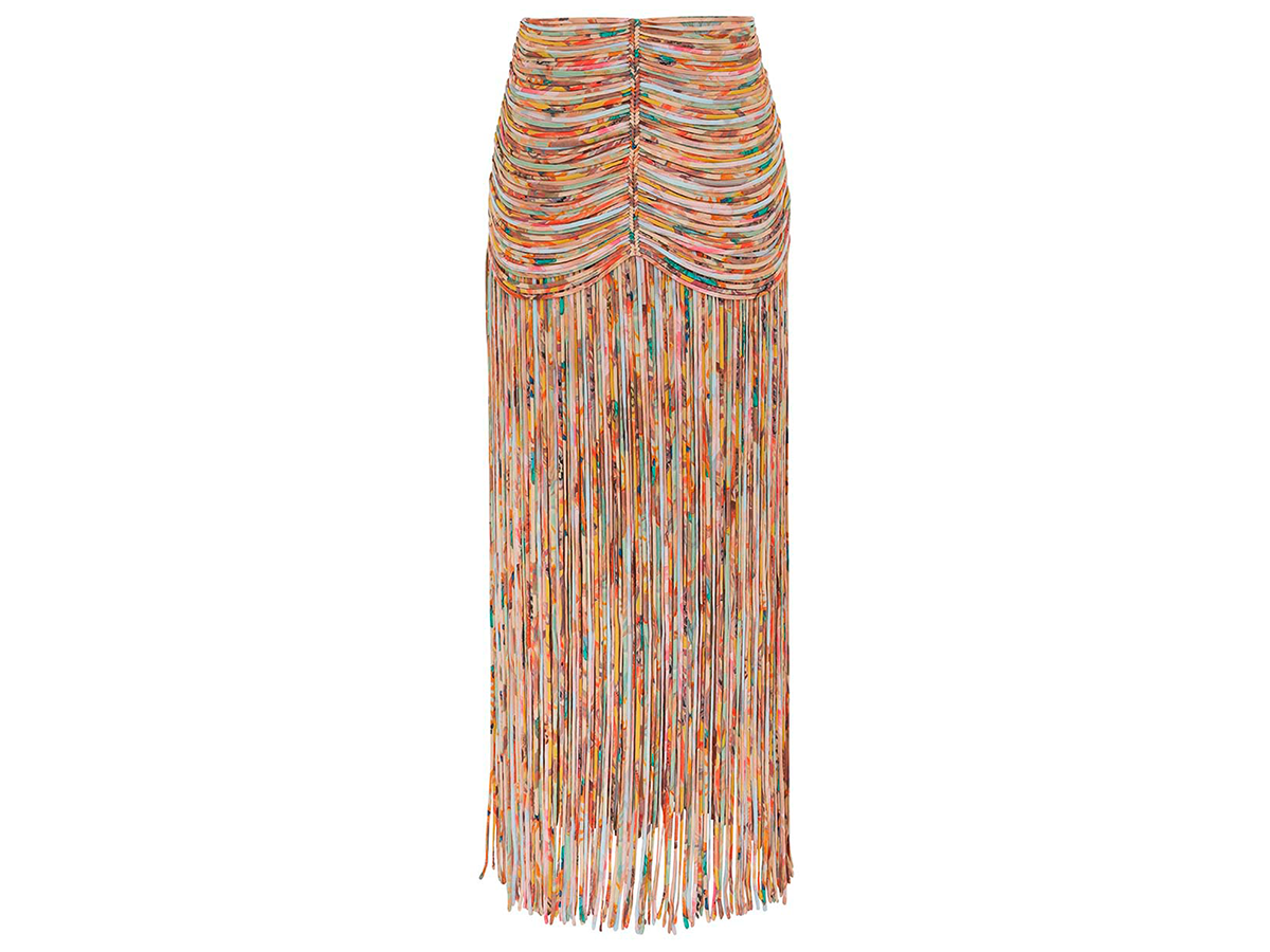 gonna-lunga-con-frange-multicolor-ZIMMERMANN