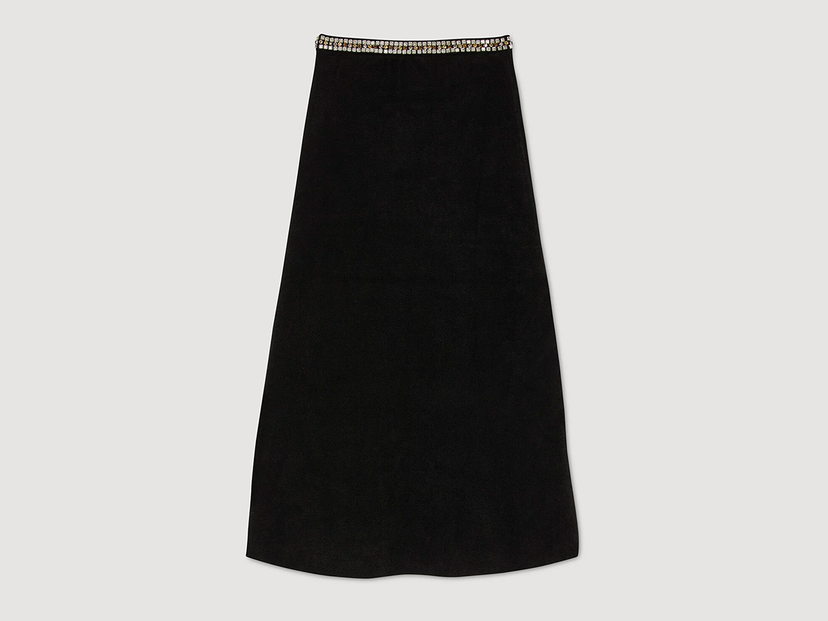 gonna-velluto-con-strass-sandro-paris