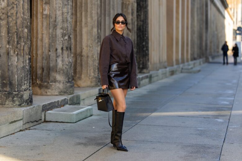 Come abbinare la gonna di pelle: 7 look visti su Instagram a cui ispirarsi