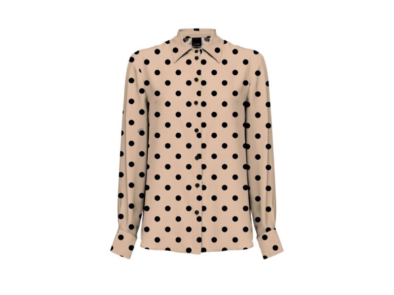 pinko camicia a pois zalando