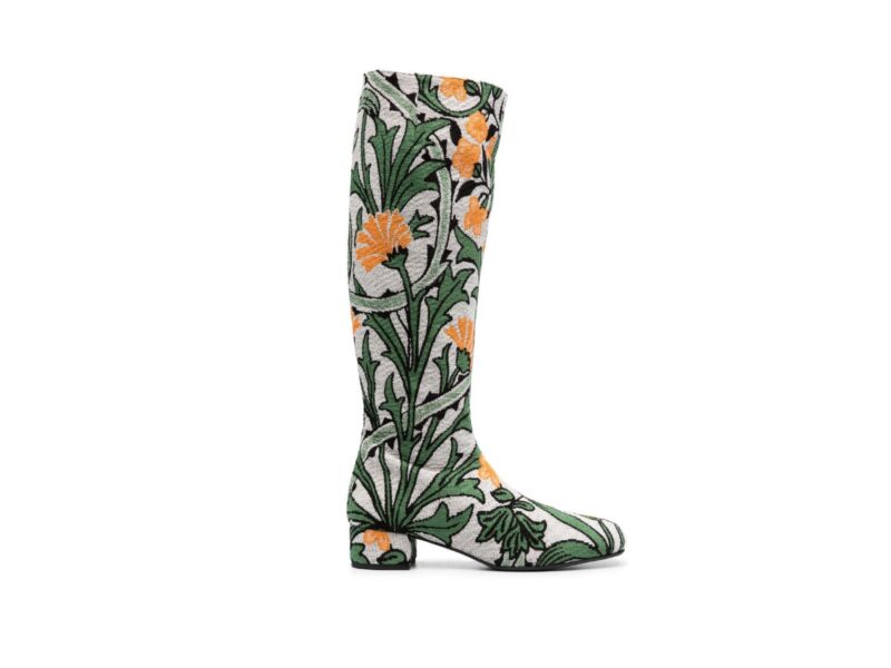 stivali edie in jacquard la double j farfetch
