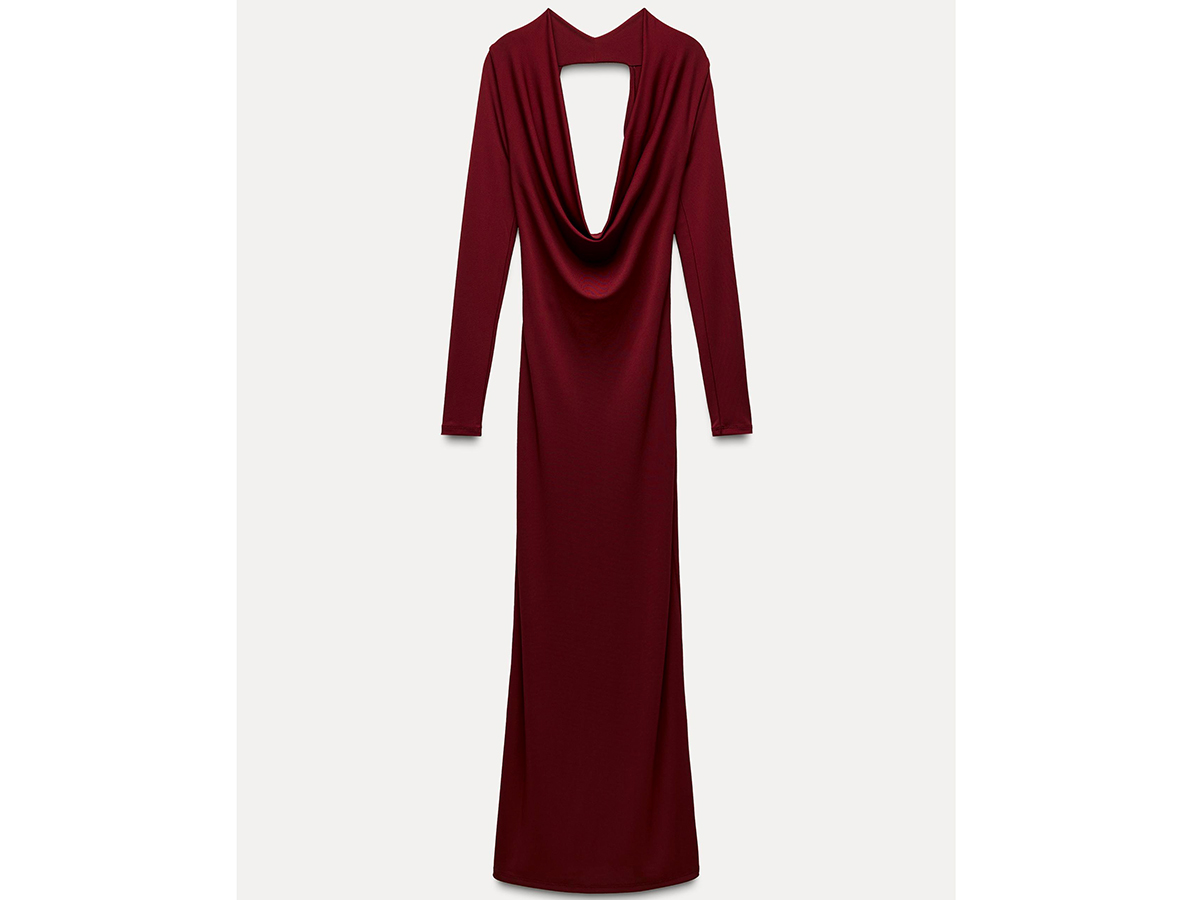 vestito-lungo-drappeggiato-zara-49,99