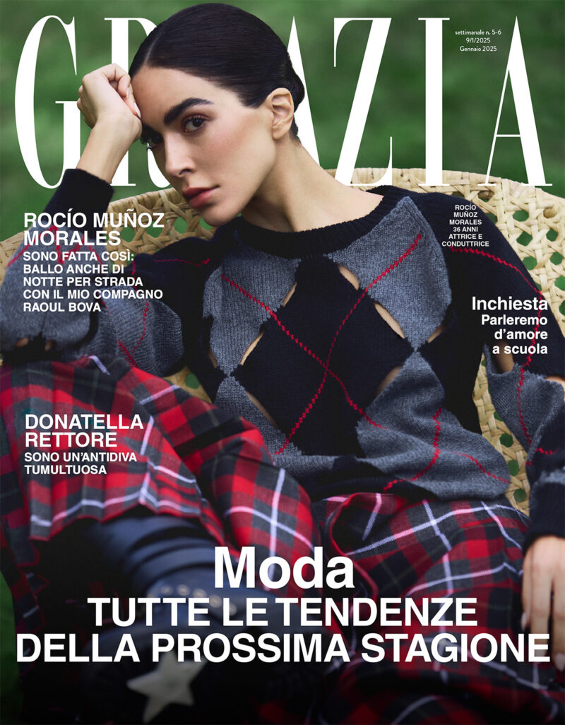 Grazia è in edicola con Rocío Muñoz Morales