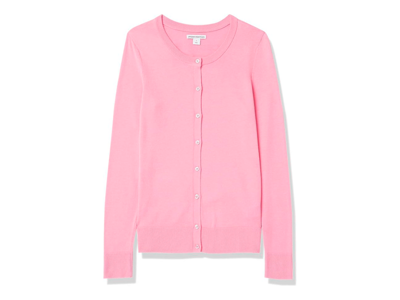 Amazon-Essentials_Cardigan-girocollo_23,80€
