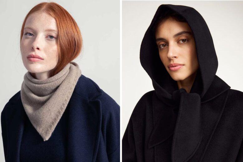 Bye bye, sciarpe oversize! Sono le sciarpe a triangolo l’accessorio must have dell’inverno