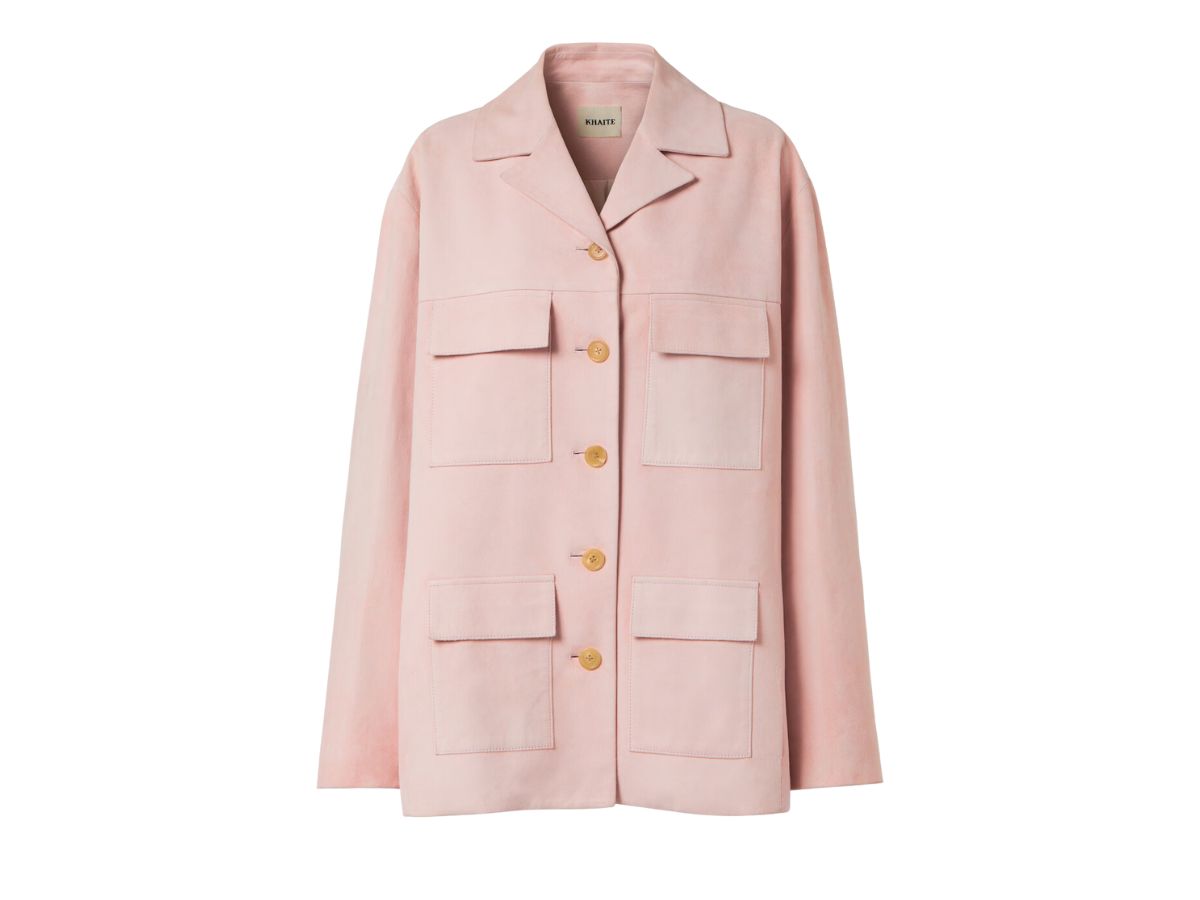 Giacca Morsson in suede khaite