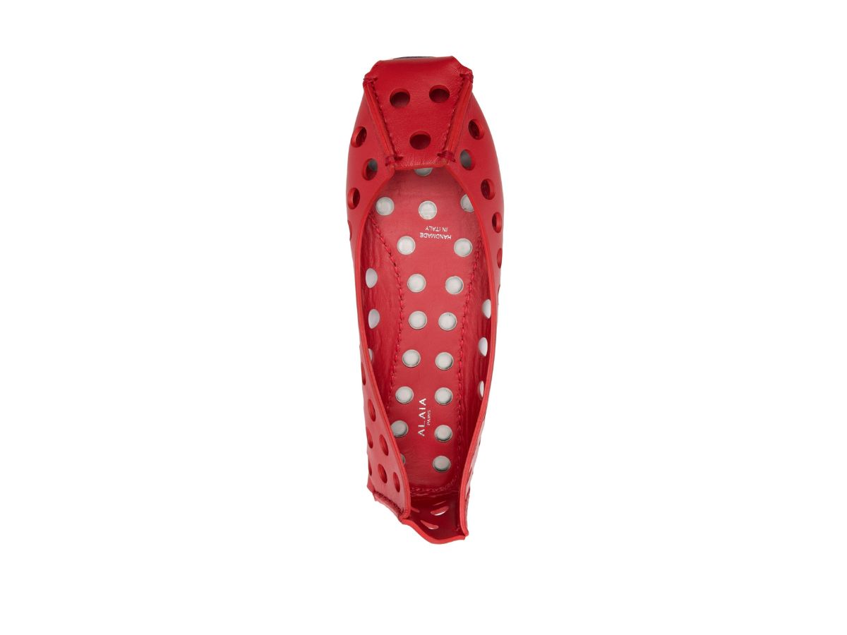 Perfo Ballet Pumps alaia