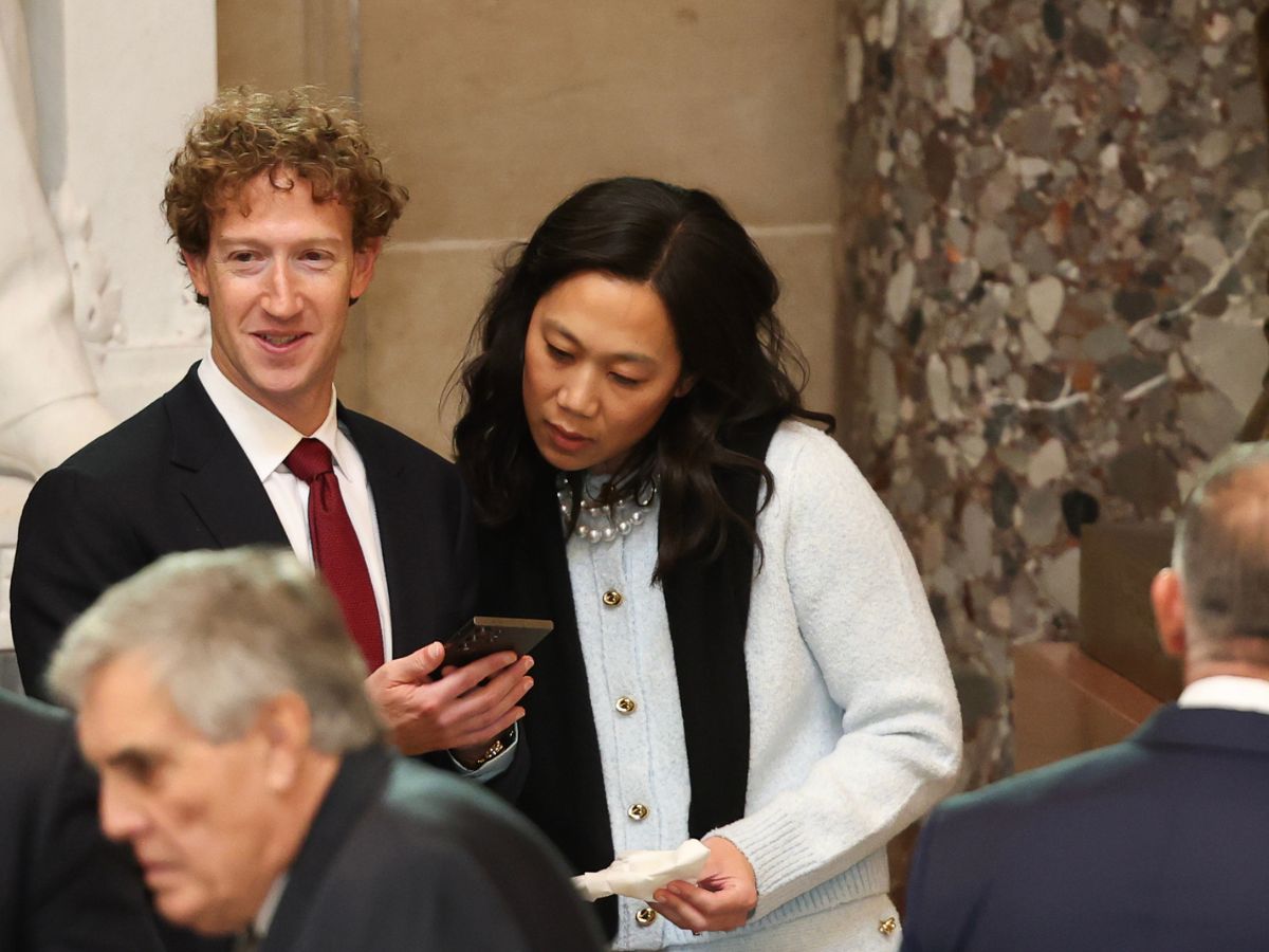 Zuckerberg Inauguration Day
