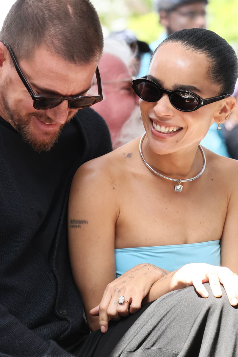 anello fidanzamento zoe Kravitz