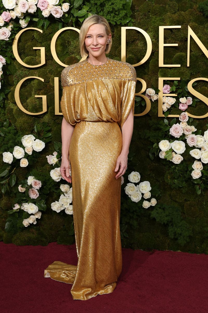 cate blanchett golden globes 2025